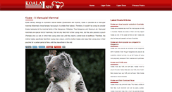 Desktop Screenshot of koalainfo.com